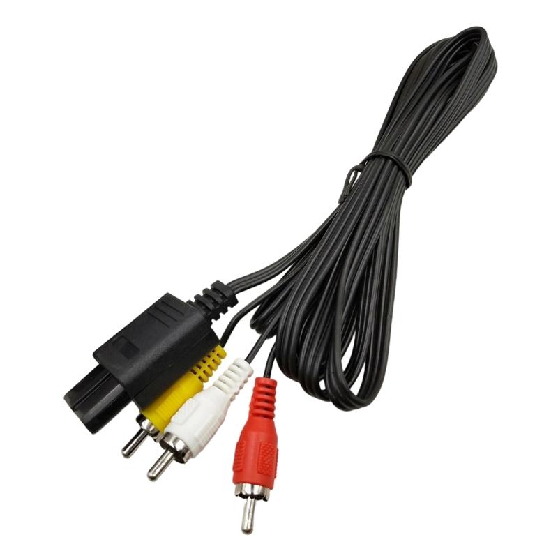 

N64 AV Cable Delivers Video Signal & Reliable Sound Transmission High Performances PVC Cable for Classical Gaming 1