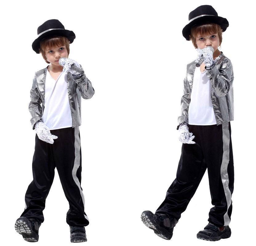 

Michael Jackson Boys Halloween & Christmas Performance Costume B-0091 XL
