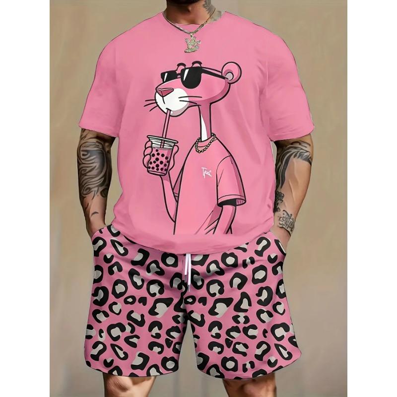 

Мужская футболка-костюм - стильная и простая футболка из полиэфирного волокна с 3D-печатью, подходит для активного отдыха и повседневной носки. 3XL