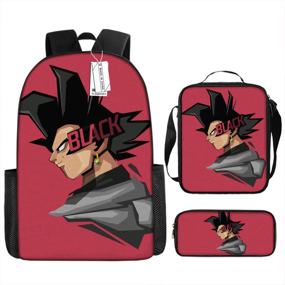 Summer School Bag Dragon Ball Animation Lunch Bag Elementary and Secondary School Backpack