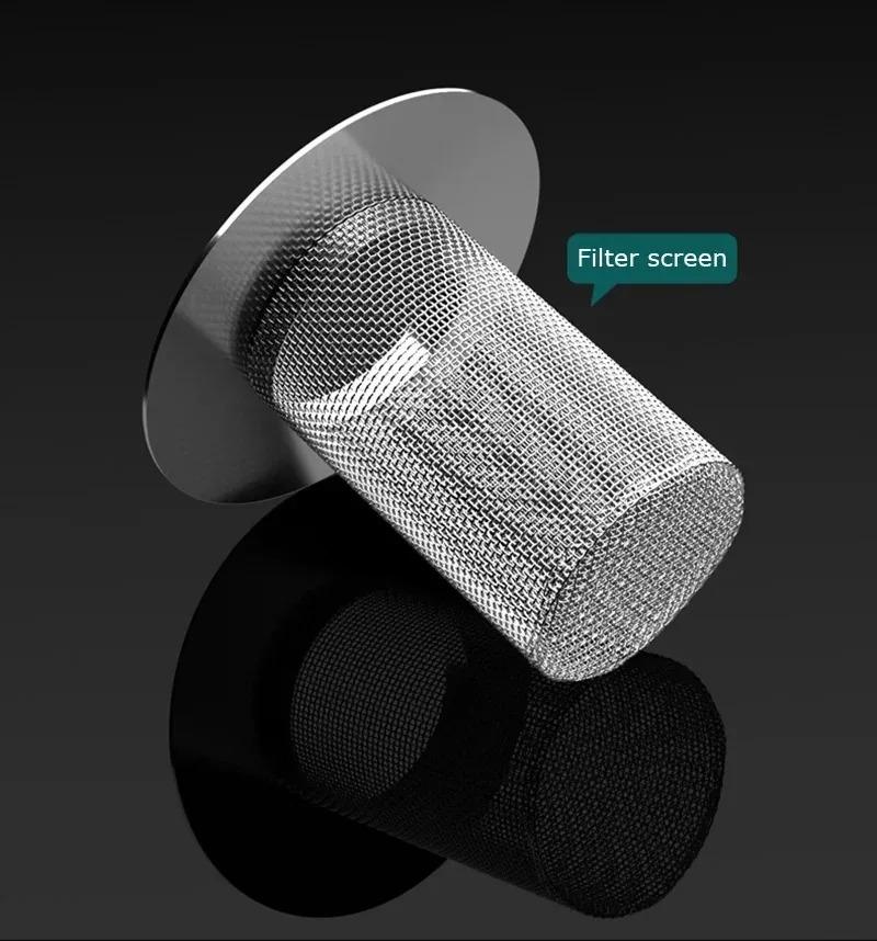 Stainless Steel Floor Drain Filter Mesh Sink Anti-clog Bathtub Hair Catcher Shower Leak Net Strainer Bath Stopper Kitchen Tools