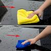 10Pcs Soft Car Microfiber Cleaning Towels Double Layer Drying Towel Car Care Cloth Detailing Washing Towels Car Cleaning Tools