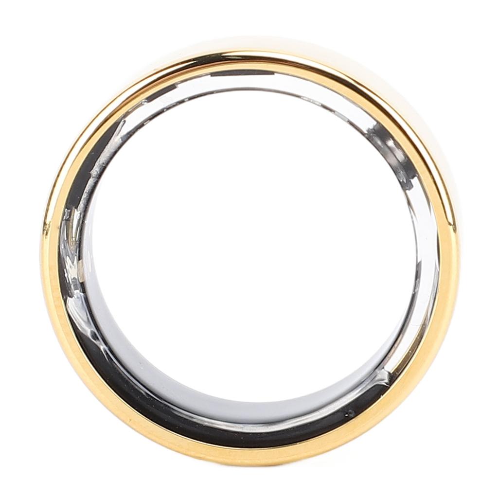 Smart Ring Bluetooth 5.1 Water Resistant Wearable Sports Fitness Tracking Smart Ring for Business Tr