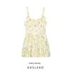 Kaslead New Women Clothes Western Style Fashion Flower Poplin Short Dress 3152227 119