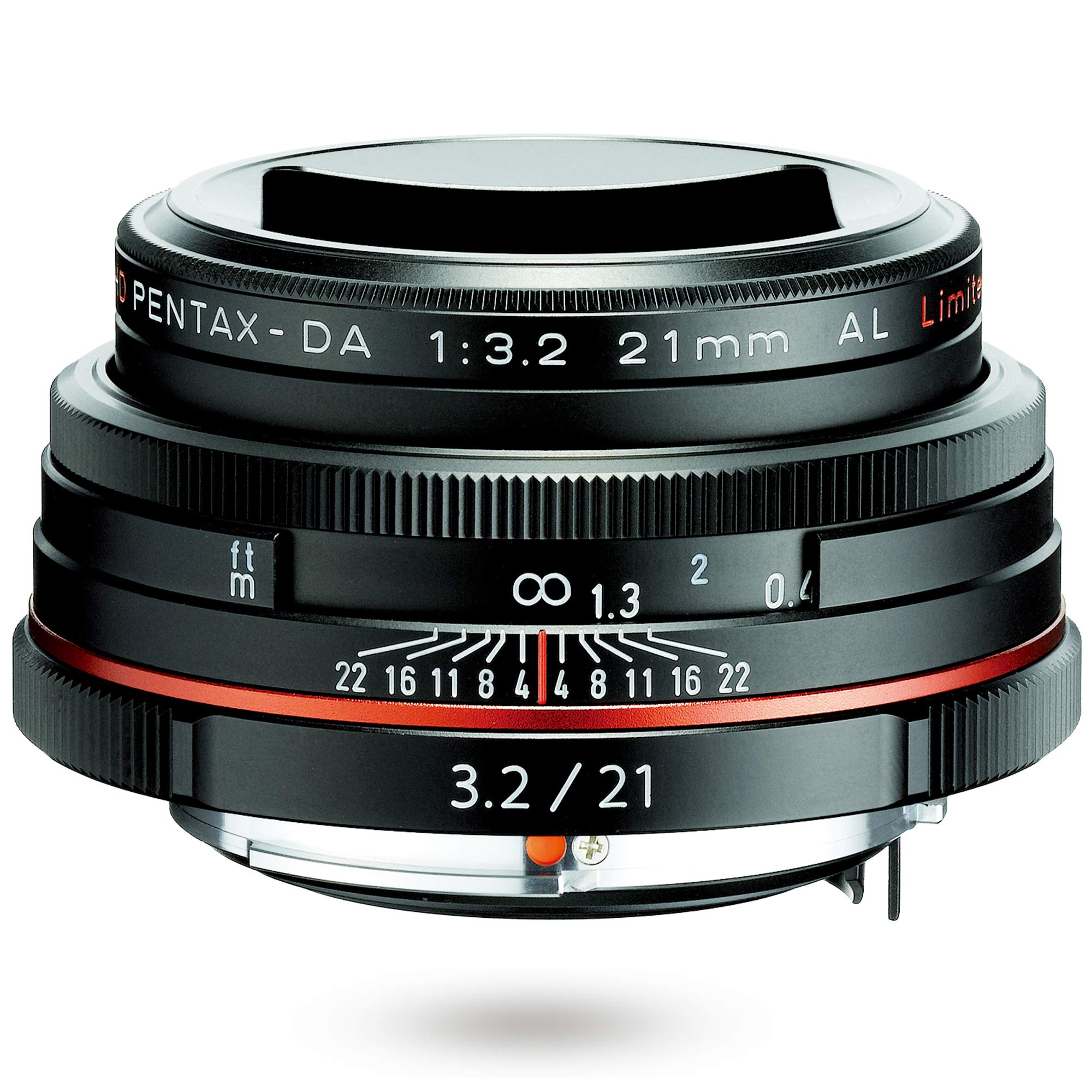 

Pentax HD 21mm Limited Black Об єктив з фіксованою фокусною відстанню Обмежений об єктив з обробленого алюмінію Зображення HD та Легкий Дзеркальні камери K-серії, оснащені зображенням 21410 чорний
