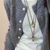 New Irregular Metal Pendant Necklace For Unisex Exquisite Simple Rope Chain Long Necklace On The Neck Accessories Gift Wholesale