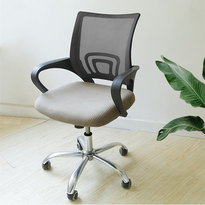 

Чехол для офисного компьютерного кресла, Эластичный чехол на сиденье из спандекса, Универсальный комнатный пылезащитный чехол для офисного кресла с подлокотниками general purpose светло-серый