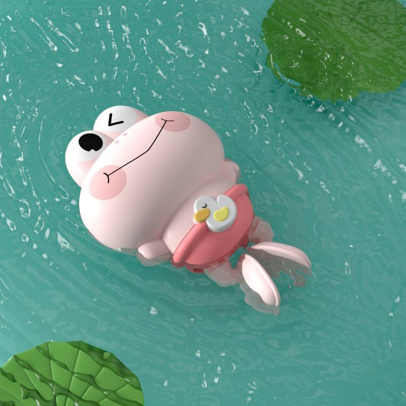 Summer New Baby Bath Toys Bathroom Bath Shower Baby Clockwork Swimming Beach Classic Chain Clockwork Water Toy For Kid Gifts