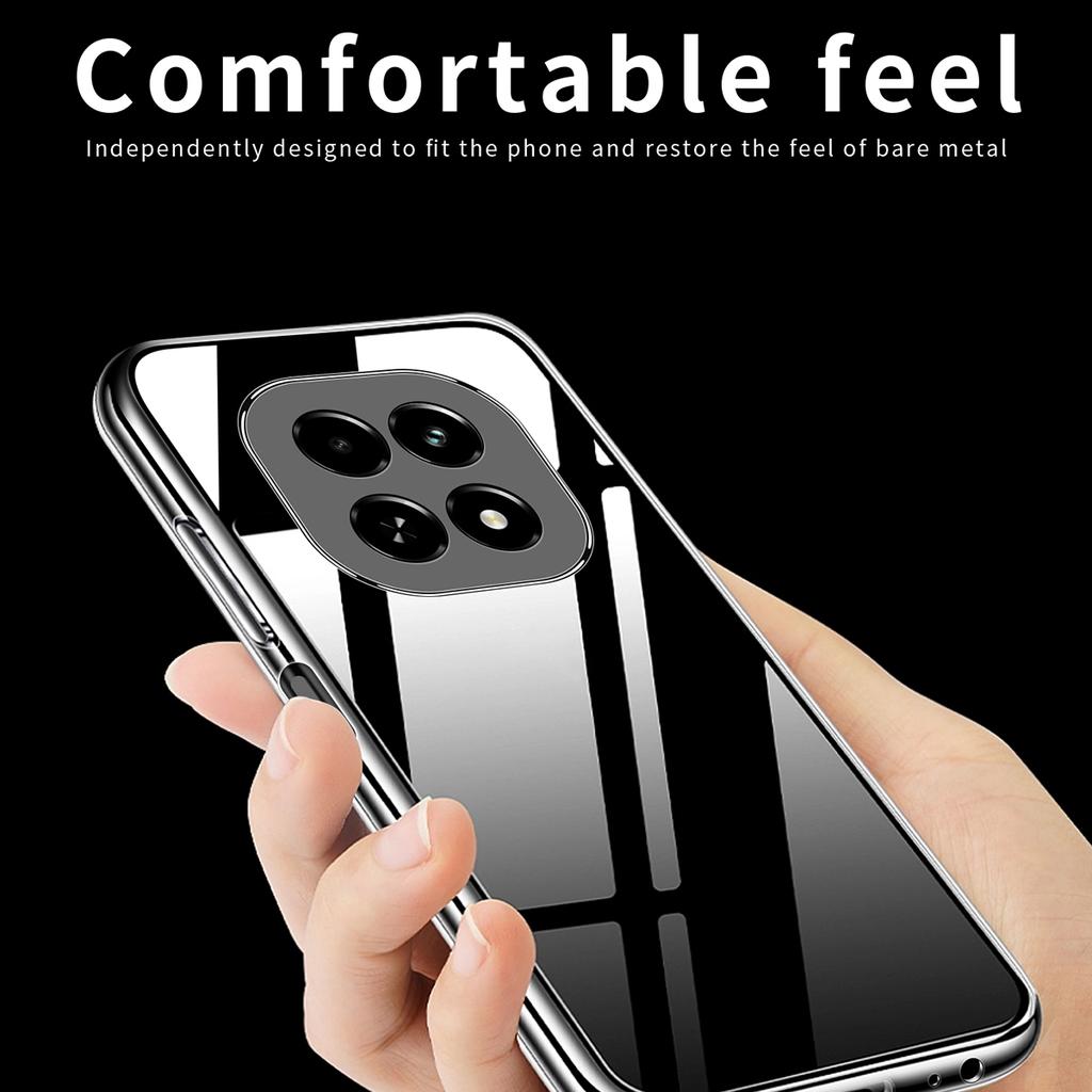 MOFI For Honor X6b 4G Case Anti-Scratch Clear Soft TPU Phone Cover
