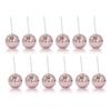 12 Peças Copos Bola de Espelho 20oz Copos de Festa Reutilizáveis com Tampas Canudos Copo de Coquetel Cintilante para Clubes Bares Garrafas de Xarope Chá Água