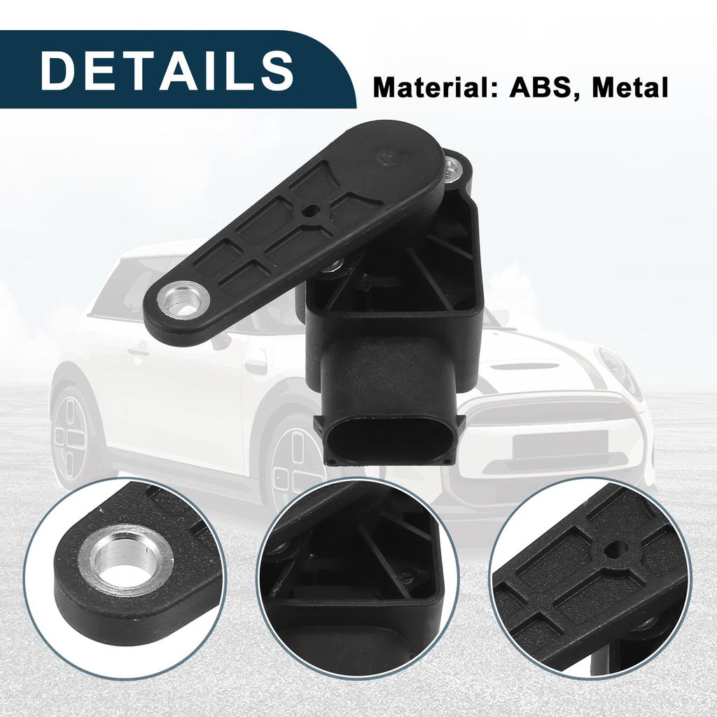 TUCKBOLD Air Suspension Ride Height Level Sensor for Mini Cooper 37146886156 Front and Rear Left and Right Height Level Sensors No. (1 Piece)