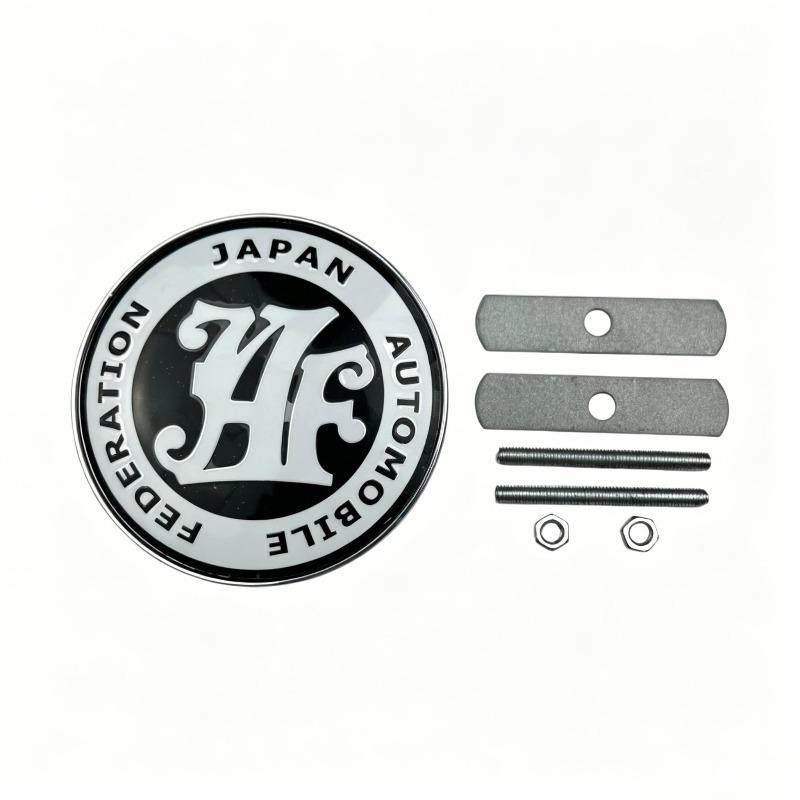 Automobile general logo JAF net logo, modified personalized metal bumper decorative logo JAF net logo