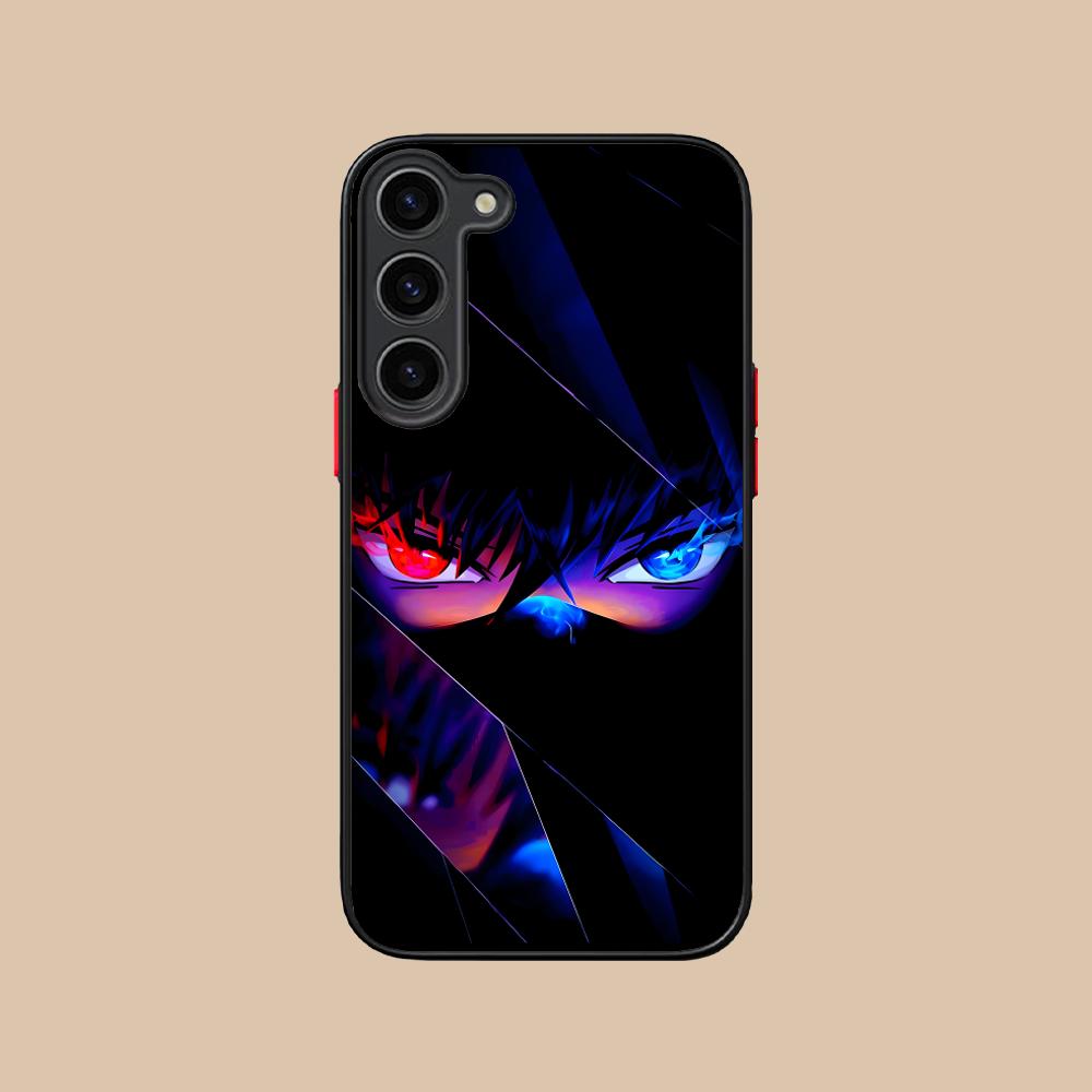 Anime Eyes Phone Case for Samsung Galaxy S26 S25 S24 S23 S22 S21 Plus FE Ultra Skin Feel Shockproof Cover