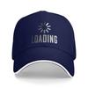 Summer Casual Baseball Cap Art Letter Printed Outdoor Sport Trucker Hat For Couple Adjustable Loading DIY Print Snapback Cap