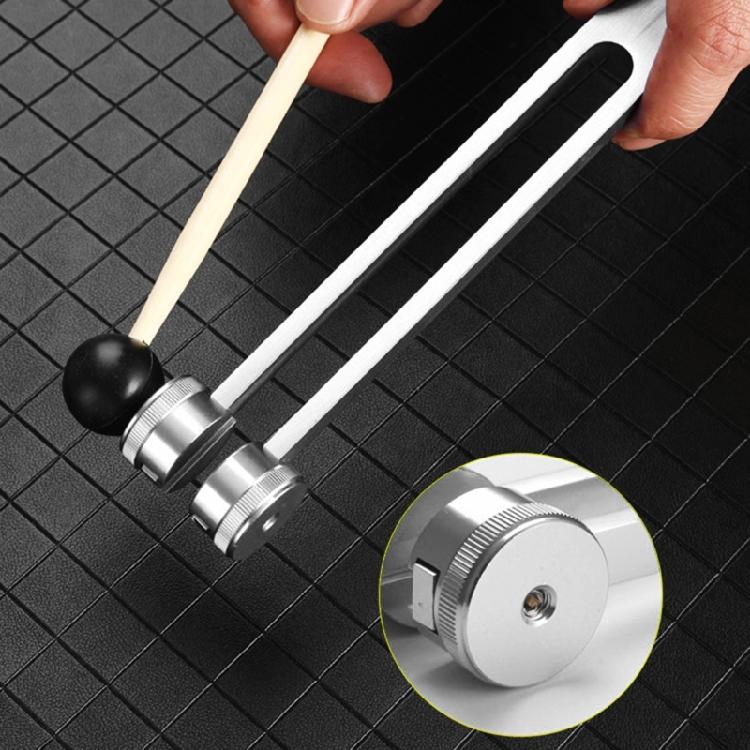 Verbesserte Stimmgabel Klangheilung Chakra Stimmgabel für m. Holzhammer Reparatur