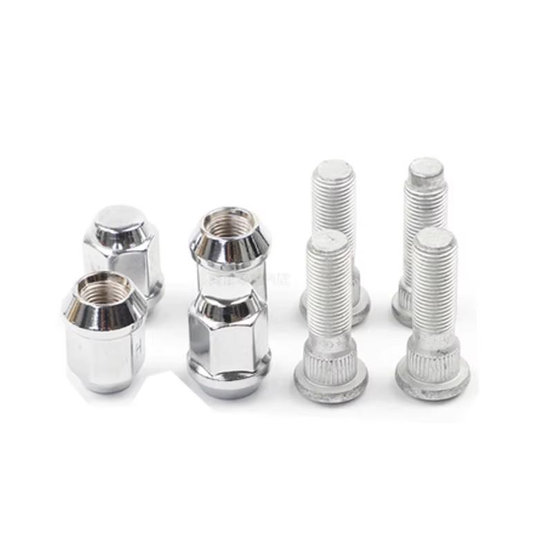 Tornillo de Rueda de Coche Tuerca de Cubo Varilla de Tornillo Para Great Wall Hover H3 H5 Wingle 3 5 6 Haval M2 M4 C30 C50 Florid 1set