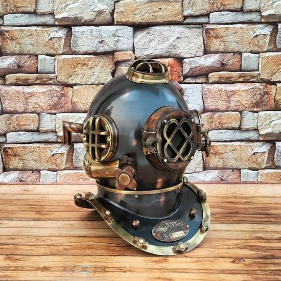 45.72 Cm Marine Diving Helmet US Navy Scuba Diving Helmet Mark V Diving Helmet