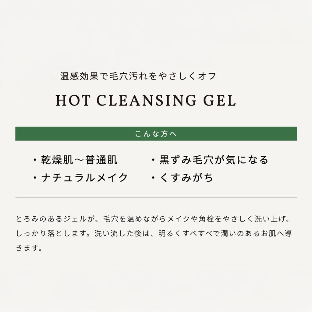 Botanical Marche Hot Cleansing 200ml of Hot Gel for Pore Cleansing and Warmth Trial Shampoo Gel, (Set 2) - [Includes & Treatment]