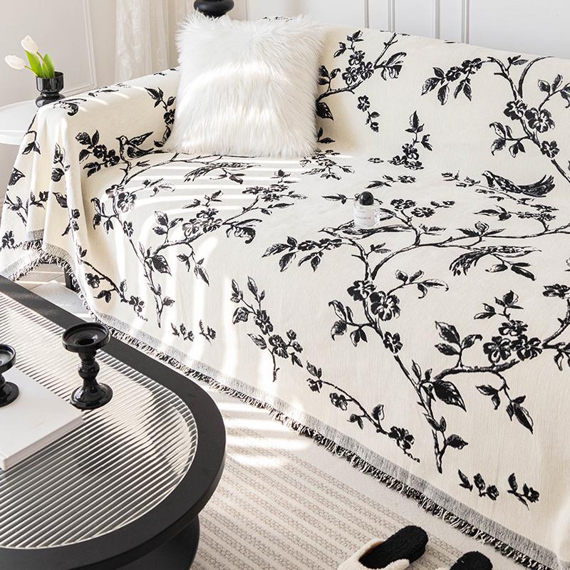 

Sofa Cover Towel Four Seasons Universal Simple Cute Universal Full Covered Cover Towel Non-Slip Living Room Sofa Seat Cushions 180*130cm