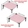 Detachable Pet Camping Bed Comfortable Cat Sofa Bed Cat Lounger Pet Cool Nest  Outdoor Camping