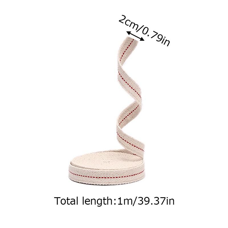 

1 рулон для масляных ламп, свечных горелок, замена для масляной лампы и топливной печи, прочный 2cm