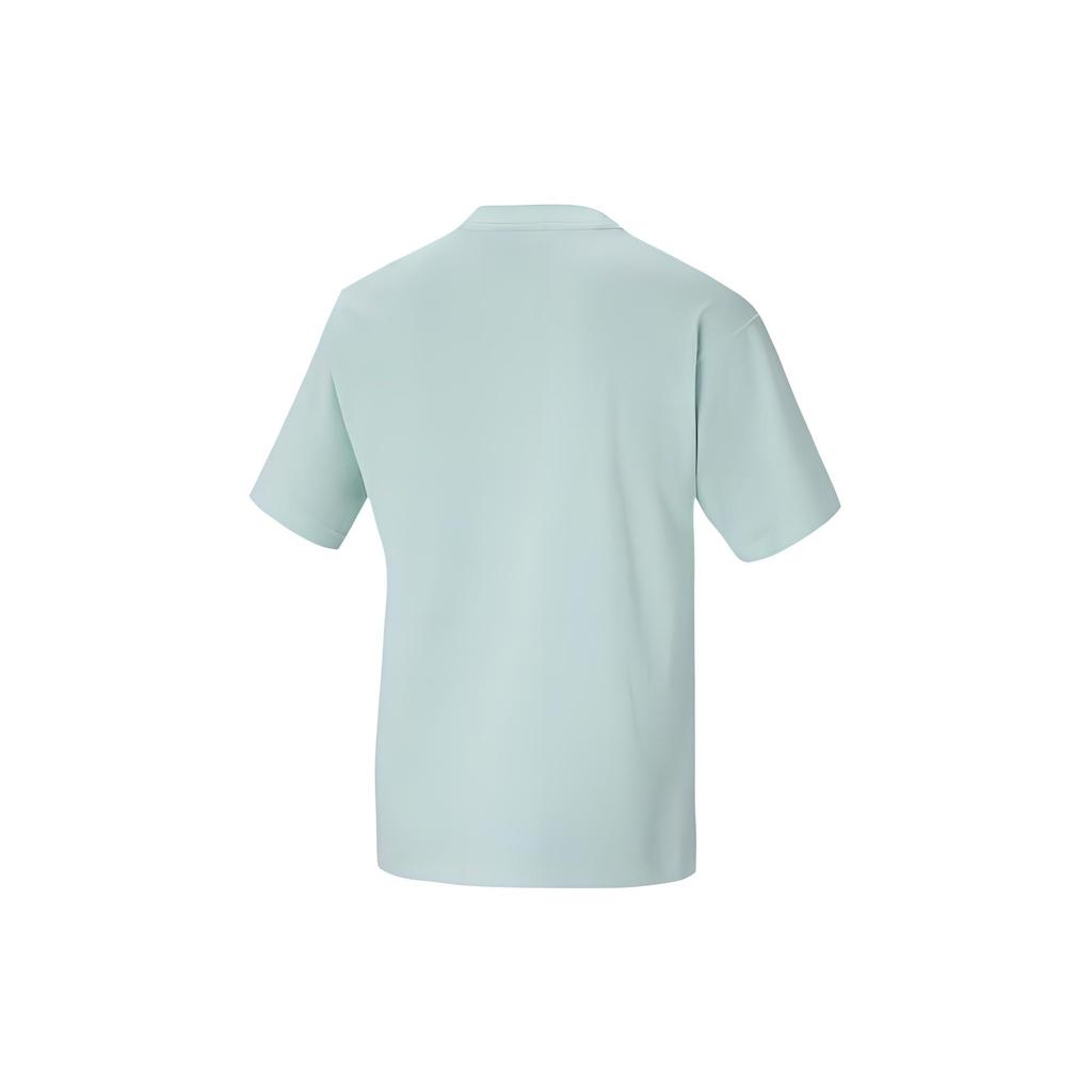 Adidas Originals Trefoil Series Solid Color Logo Embroidery Casual Round Neck Short Sleeve T-Shirt Men Tops Light-Green HC8580