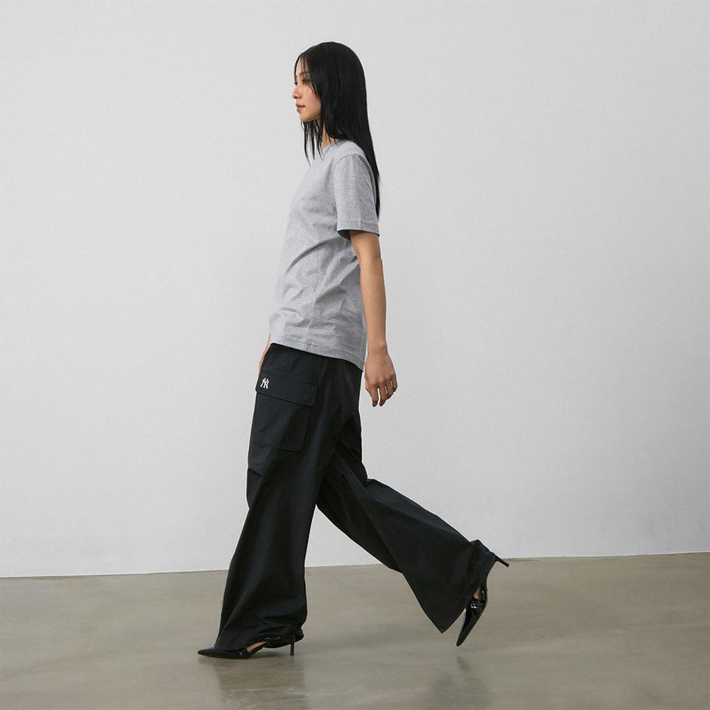 Calças Cargo Femininas MLB SS24 Novas Preto 3FWPB0143-50BKS