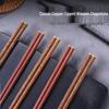 High-End Retro Rosewood Anti-Mold Chopsticks – Antibacterial and Dedicated for Personal Use