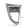 For BMW 1 Series E81 E82 E87 E88 2008-2013 Accessories Carbon Fiber Car Gear Shift Panel Side Strip Storage Box Frame Sticker