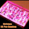 LED Luminous Christmas Ring Snowman Antlers Glow in Dark Finger Light for Xmas Party Children Adult Gift