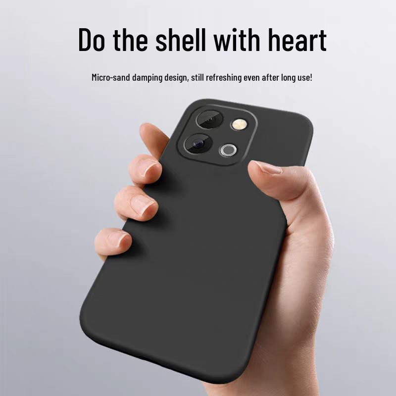 iQOO Z11i Liquid Silicone Phone Case - Full Coverage, Anti-Drop Protective Cover