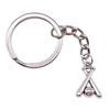 Metal Fittings Yoga Keychain Sport Theme Key Ring Souvenir 28mm