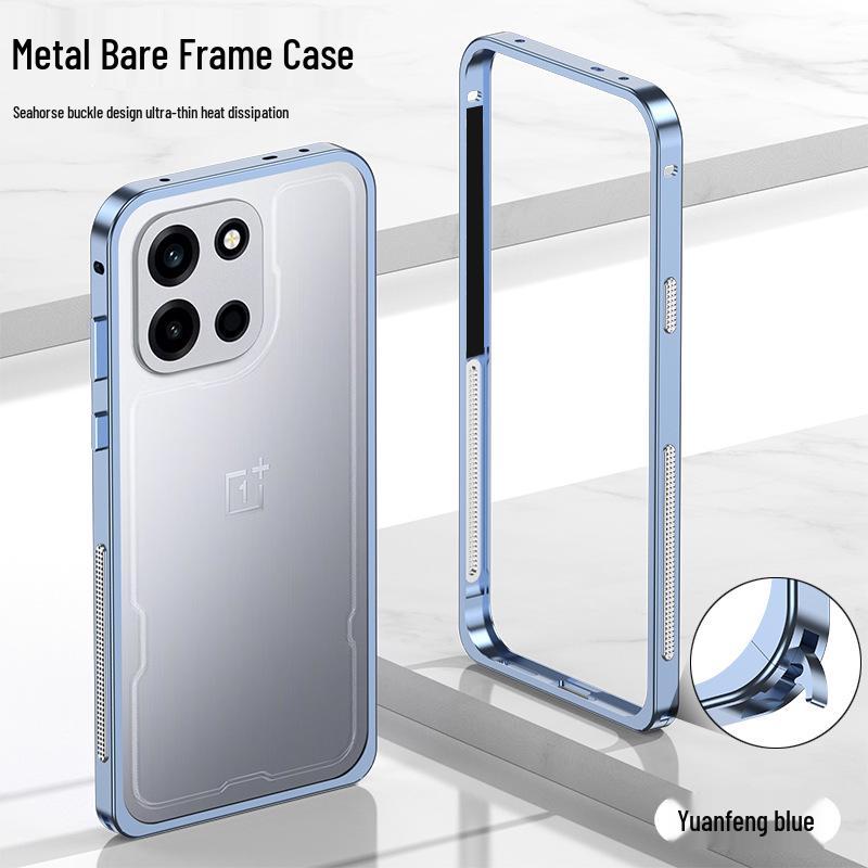 

OnePlus Turbo 6V Metal Frame Phone Case with Cooling Supercar Design for Cross-Border Use OnePlus Turbo6V