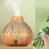500ML Luft Aroma Diffusor Luftbefeuchter Ätherische Öl Maschine Holz Ultraschall Luftbefeuchter Ätherisches Öl Aromatherapie