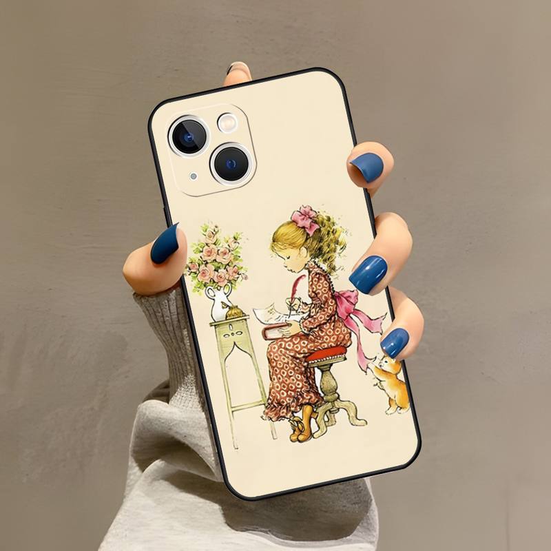 Sarah Kay Phone Case For Apple IPhone 13 12 11 Pro Max Mini Xs X Xr 7 8 6 6s Plus Se 2020 High Quality Shockproof Cover