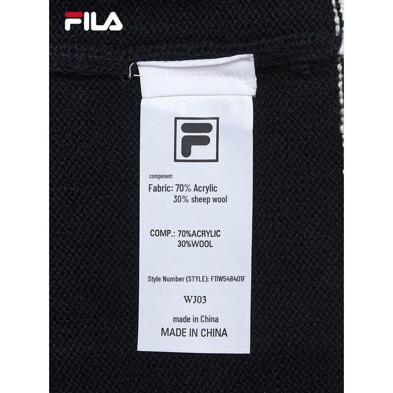 Fila Women's 2025 Winter Colorblock Pullover Knit Sweater