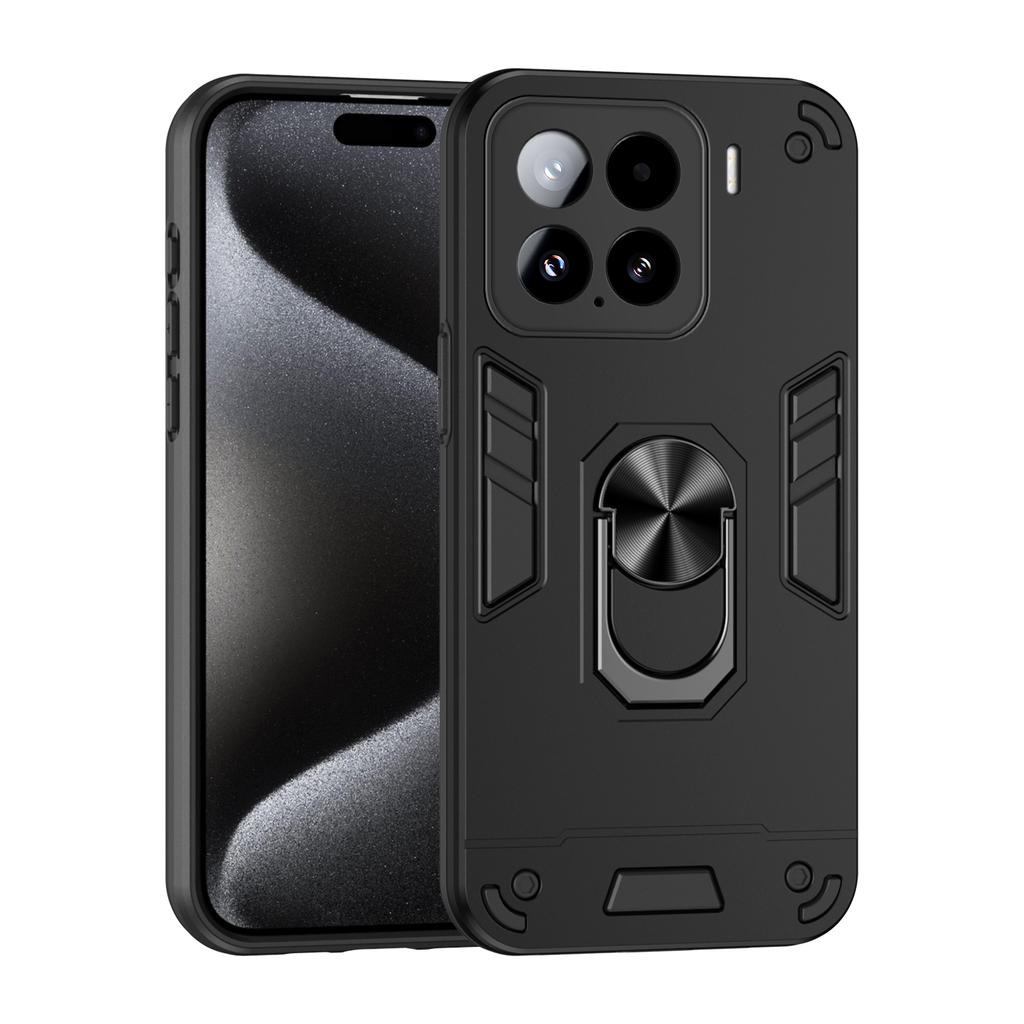 Military Grade Case for Xiaomi 17T 15T Pro Mi 15 5G Protective Cover Shockproof Ring Stand Holder Fundas Coque