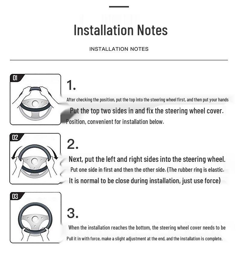 Cubierta de Volante de Fibra de Carbono Cadillac para CT4, ATS, CT5, CT6, XT4, XT5, XT6, BLS, LS, STS