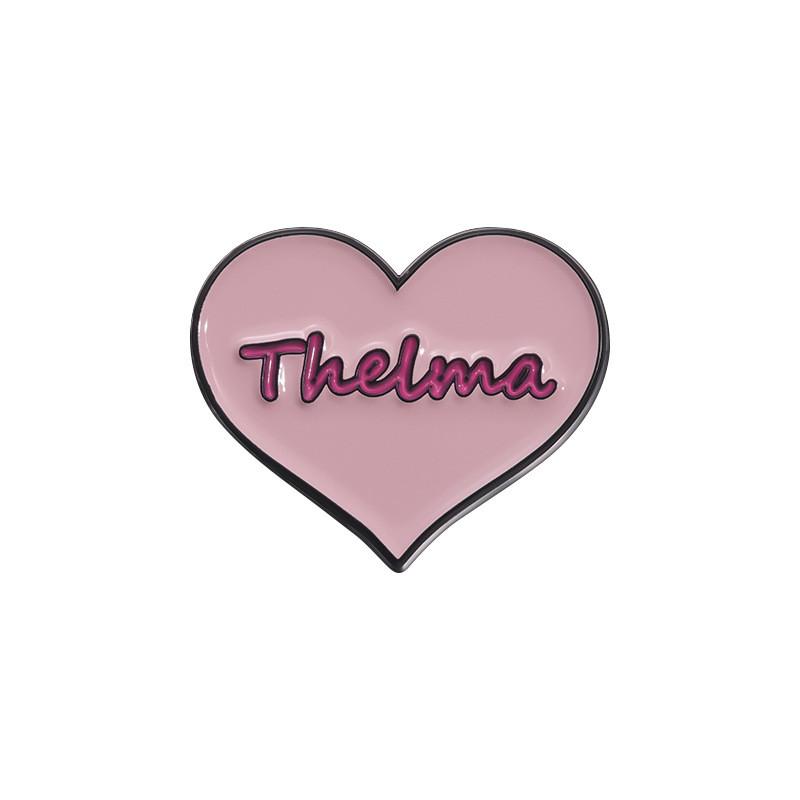 

Heart Charming Pink Brooch With Cartoon Character Style And Unique Features For Accessories Fashionable QHXZ2147