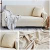 Autumn Winter Sofa Cover Thickened Warm Solid Color Elastic Plaid Living Room Corner Sofa Cover Furniture Protective Cover