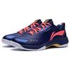 New LiNing Blade LITE Blade Lite Cushioned Slip Resistant Abrasion Resistant Low Top Badminton Shoes Unisex Blue Red AYZT005-2