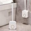 Silicone Toilet Brush Cleaning Products Home Wall Hanging Toilet Brush WC Cleaning Long Handle Brush Bathroom Accessories
