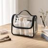 Portable Large Capacity Travel Toiletry Bag Waterproof Transparent Storage Bag PVC Multi-function Clear Handbag Daily