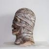 Mummy head cover, Halloween party latex mask