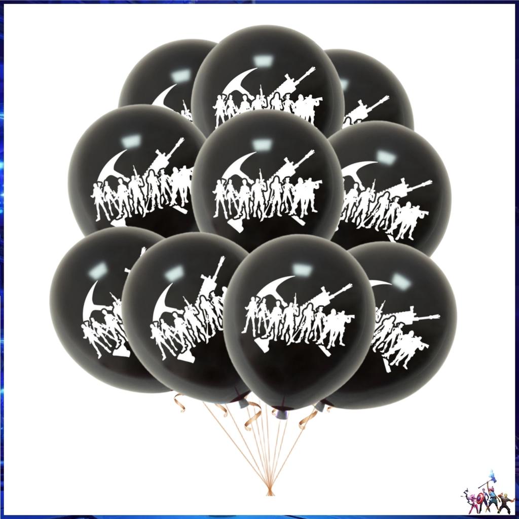 Fortnition Latex Balloons Happy Birthday Party Decoration Shooting Game Alpaca Balloon Globlo Baby Shower Boy DIY Party Supplies