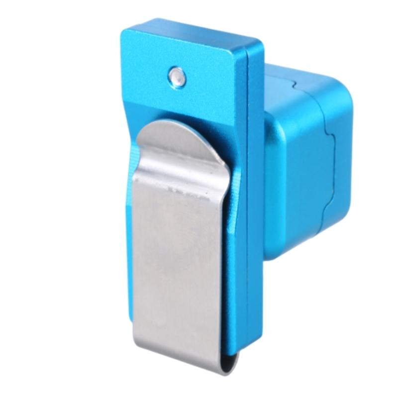 

Billiard Cue Tip Pricker Billiard Pool Cue Tip Chalk Holder for Billiard Pool Cue Chalk Holder Pool Snooker Chalk Holder синий