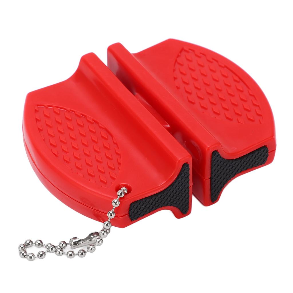 Portable Mini Knife Sharpener Multifunctional Double Sided Pocket Knife Sharpener for Outdoor