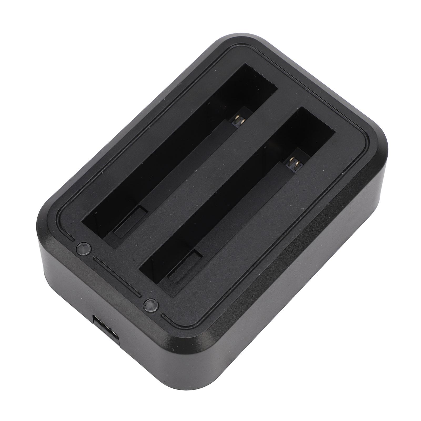 

Быстрая зарядная станция для аккумуляторов, светодиодный индикатор, кабель USB Type C, двухканальная зарядная станция для аккумуляторов