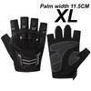 Half Finger Cycling Riding Gloves for Men Waterproof Breathable Protective Anti-Slip Gloves for Outdoor Sports Camping