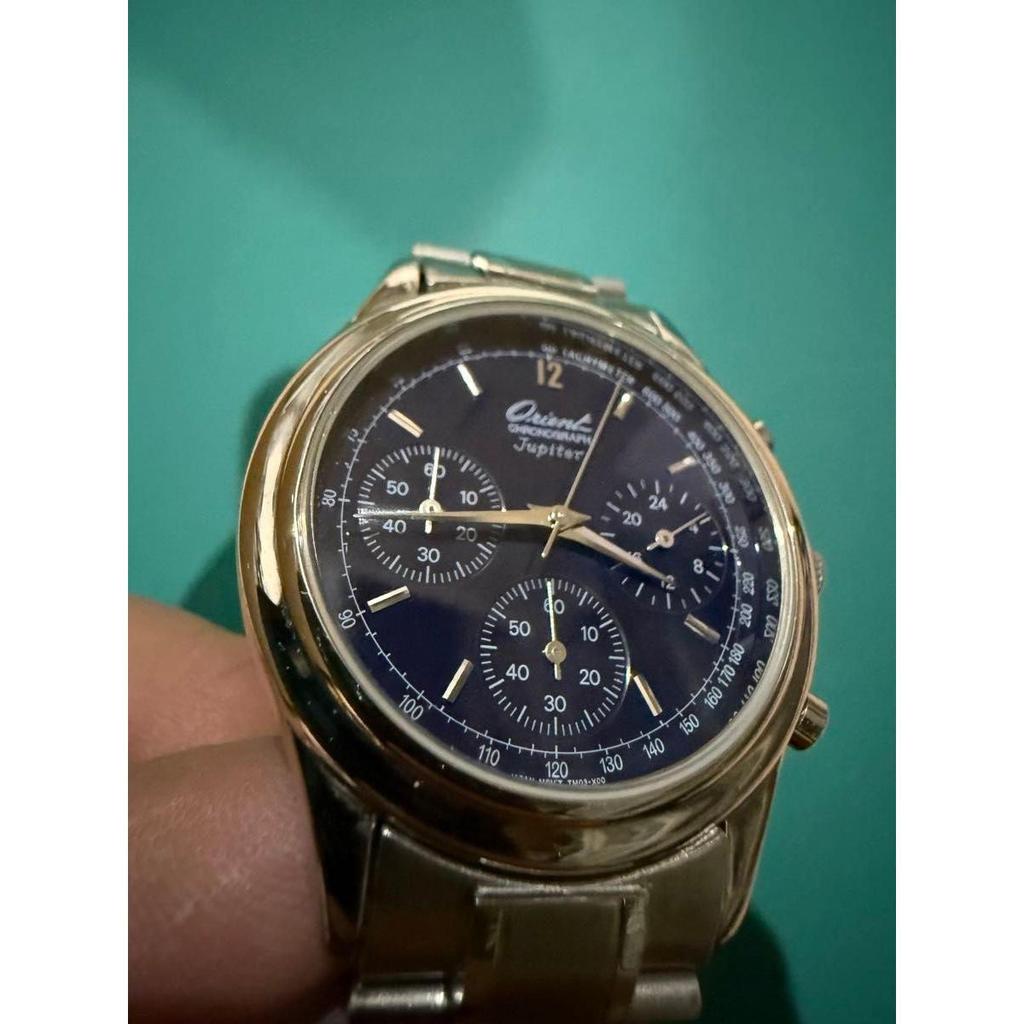 Used ORIENT Jupiter Chronograph Watch Analog NIVY PF02-C0CS